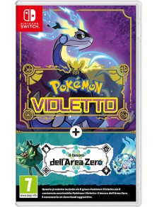 POKEMON VIOLETTO + PACK ESPANSIONE IL TESORO DELL'AREA ZERO AVVENTURA - NINTENDO SWITCH