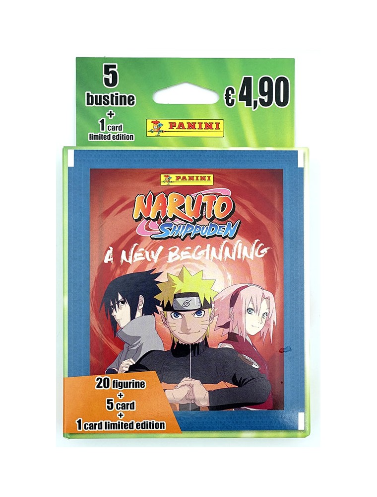 Panini Naruto Shippuden Adesivi Ecoblister 2023 Anime - Carte Da Gioco/collezione