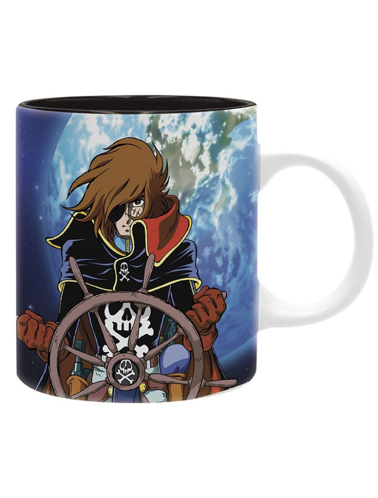 TAZZA CAPITAN HARLOCK & SHIP ANIME MANGA - GADGET