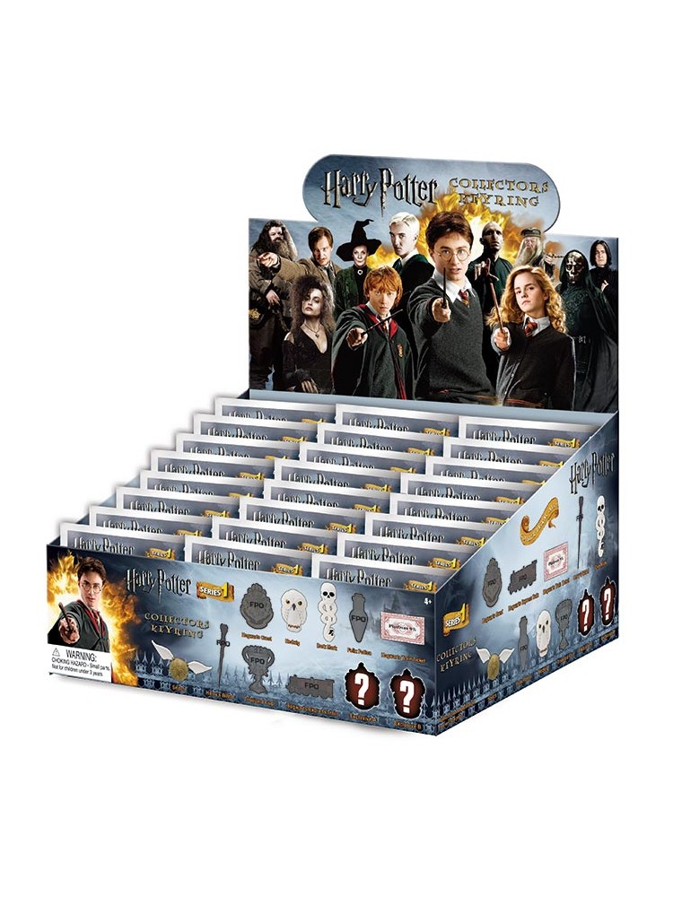 PORTACHIAVI CLIP HARRY POTTER SERIE 1 DISPLAY 24PZ - HARRY POTTER