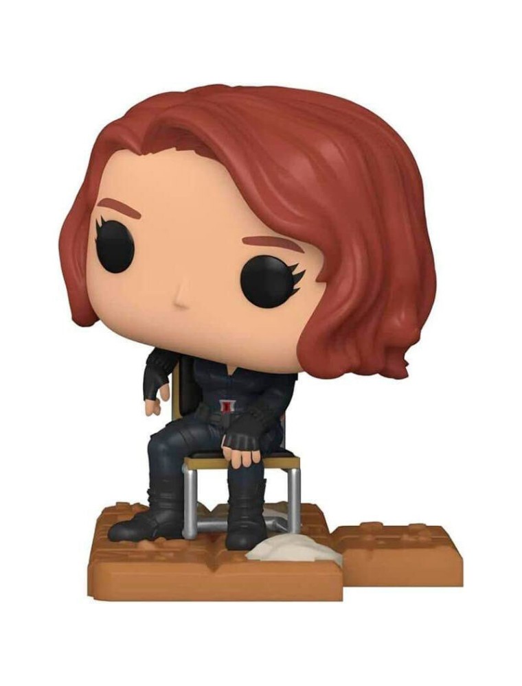 Pop Figura Deluxe Marvel Los Vengadores Avengers Black Widow Esclusiva Funko