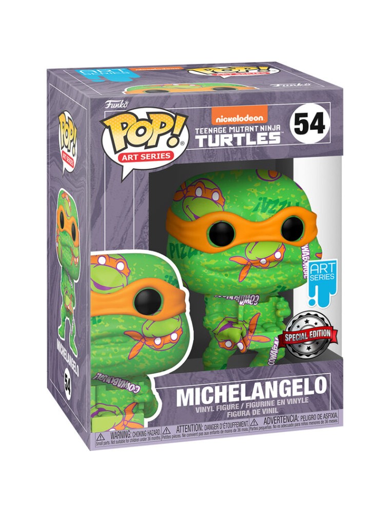 Pop Figura Ninja Turtles 2 Michelangelo Esclusiva Funko