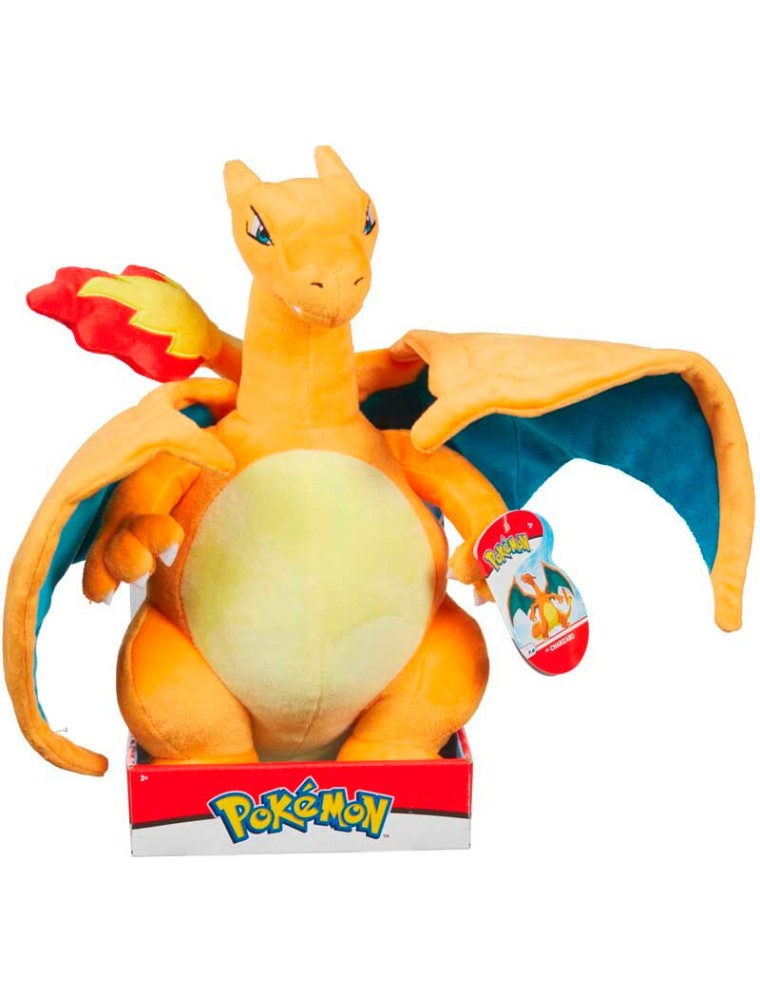 Pokemon Peluche Charizard 29cm Jazwares