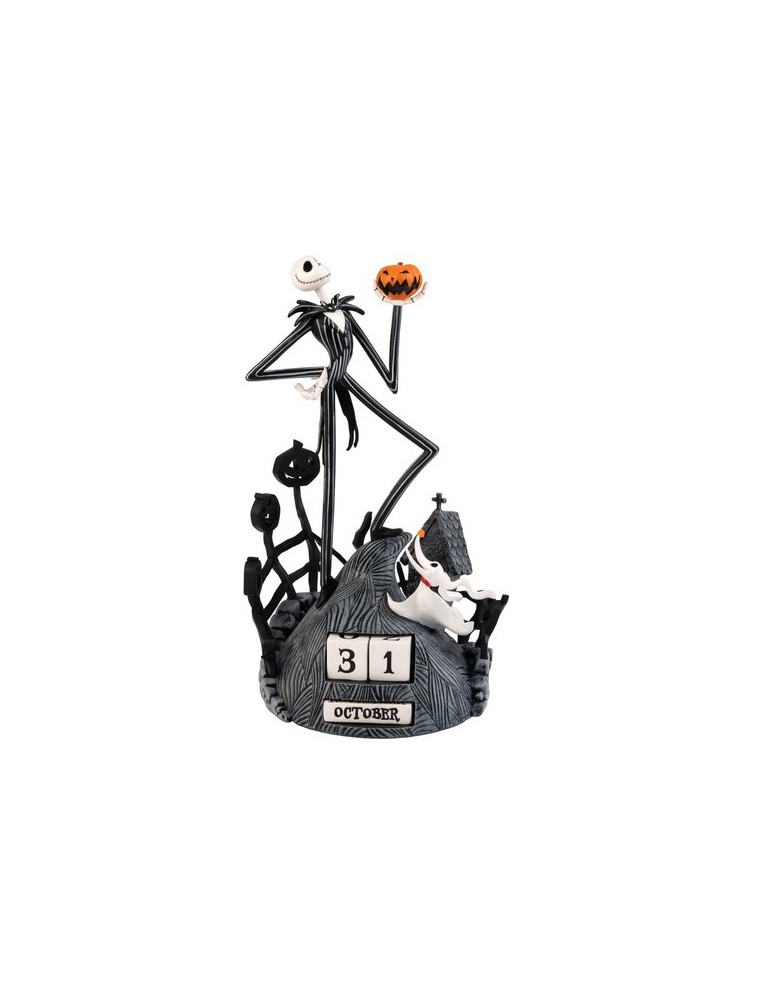 Calendario Perpetuo Nightmare B.c. Jack Skeletron & Zero Disney Nightmare Before Natale - Gadget