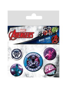 BADGE PACK BLACK PANTHER -...