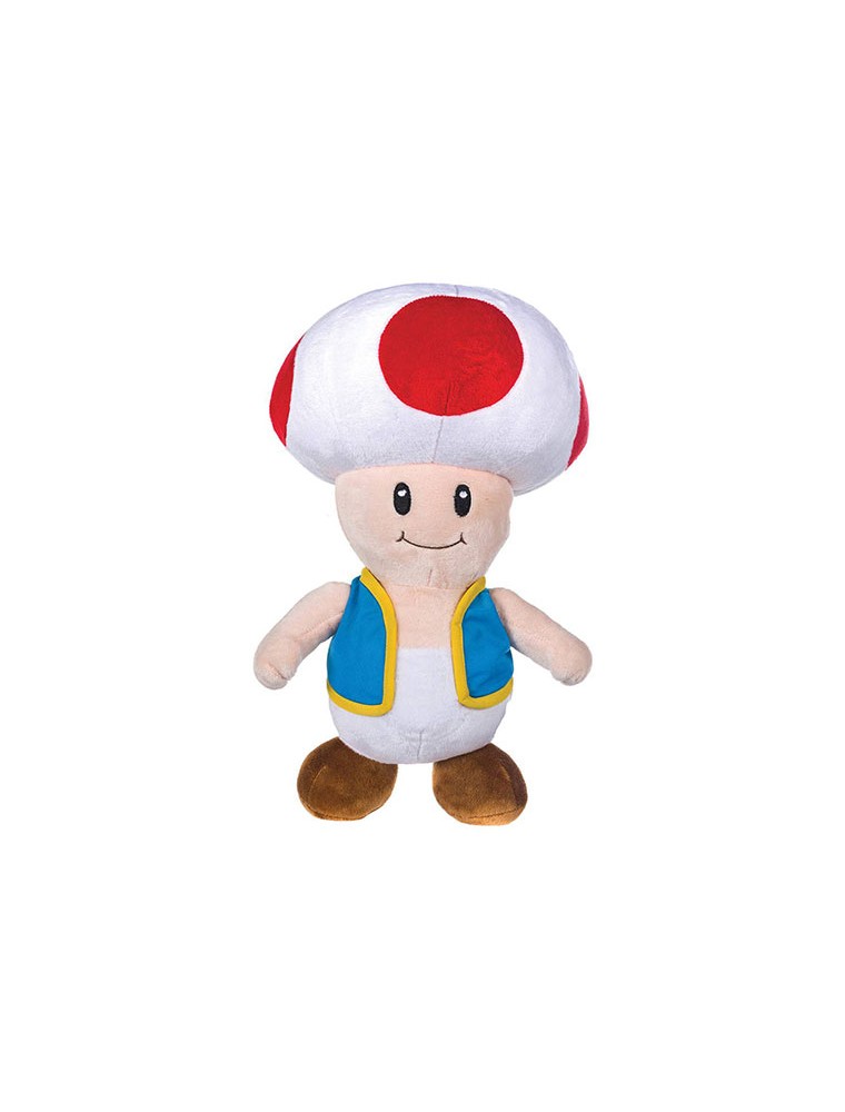 PELUCHE SUPER MARIO TOAD 55CM NINTENDO SUPER MARIO - PELUCHE