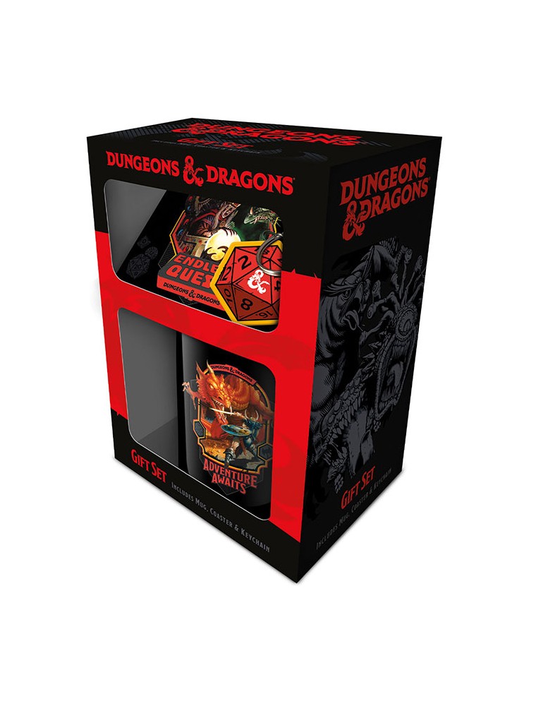 Regalo Set 3 In 1 Dungeons & Dragons Dungeons & Dragons - Gadget