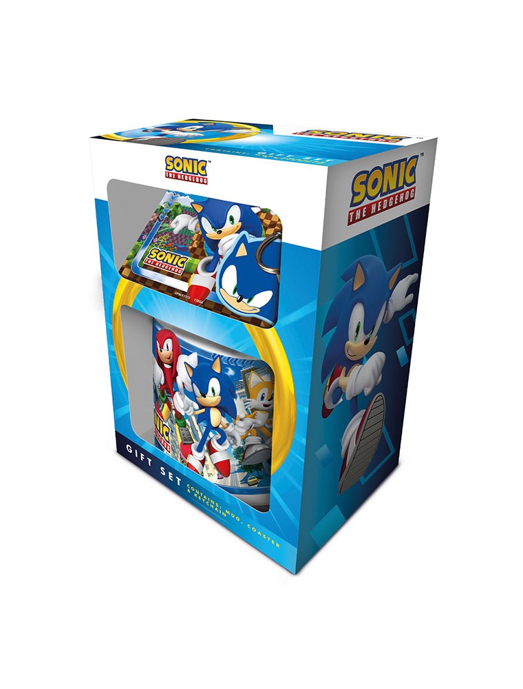 Regalo Set 3 In 1 Sonic The Hedgehog Sonic The Hedgehog - Gadget