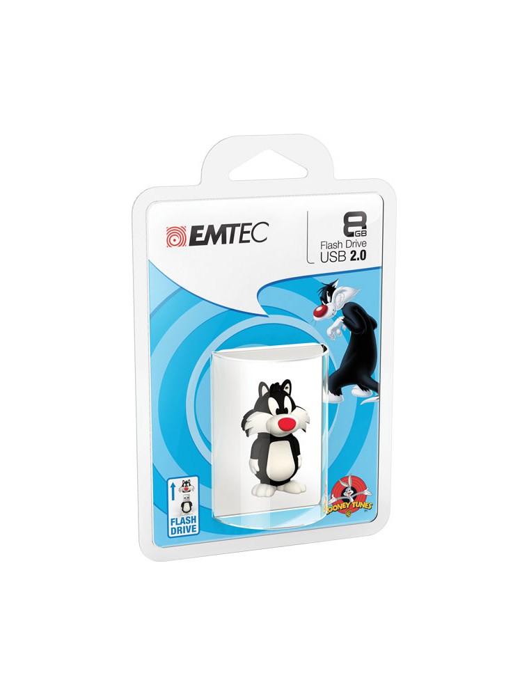 EMTEC USB KEY 8GB L. TUNES SILVESTRO CHIAVETTE USB - MEMORIE