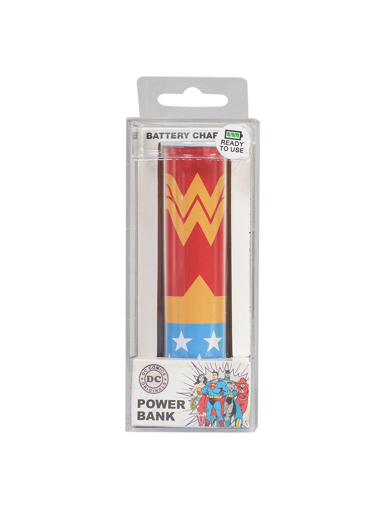 TRIBE POWER BANK 2600MAH DC WONDER WOMAN ALIMENTATORI/BATTERIE - MOBILE/TABLET