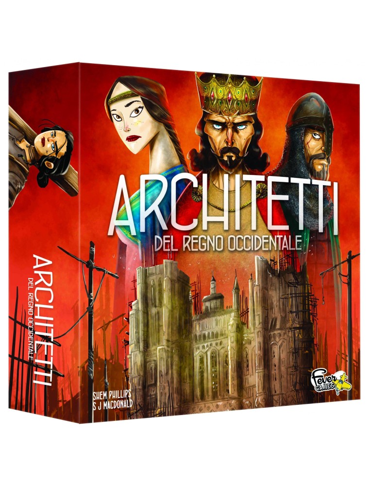 Architetti del Regno Occidentale Ghenos Games Gioco da Tavolo