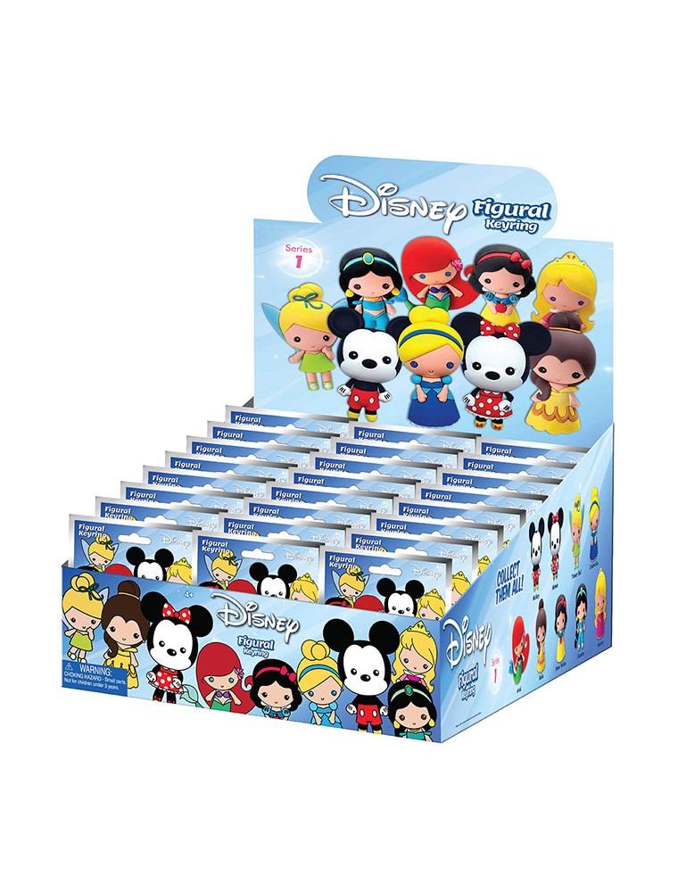 PORTACHIAVI 3D DISNEY SERIE 1 DISPLAY 24PZ DISNEY - GADGET