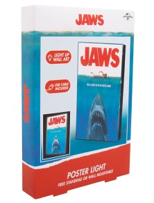 LAMPADA POSTER JAWS LO SQUALO HORROR - LAMPADE