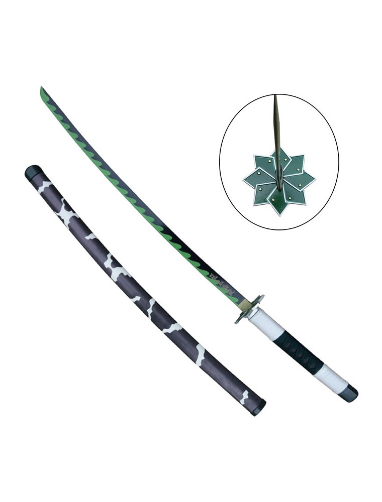 KATANA NON AFFILATA DEMON SLAYER SANEMI SHINAZUGAWA V2 ANIME DEMON SLAYER - RIPRODUZIONI/REPLICHE