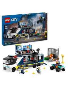 LEGO CITY 60418 - CAMION LABORATORIO MOBILE DELLA POLIZIA