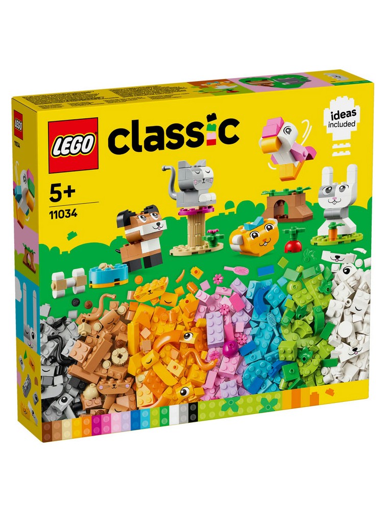 11034 CLASSIC ANIMALI DOMESTICI CREATIVI LEGO - LEGO