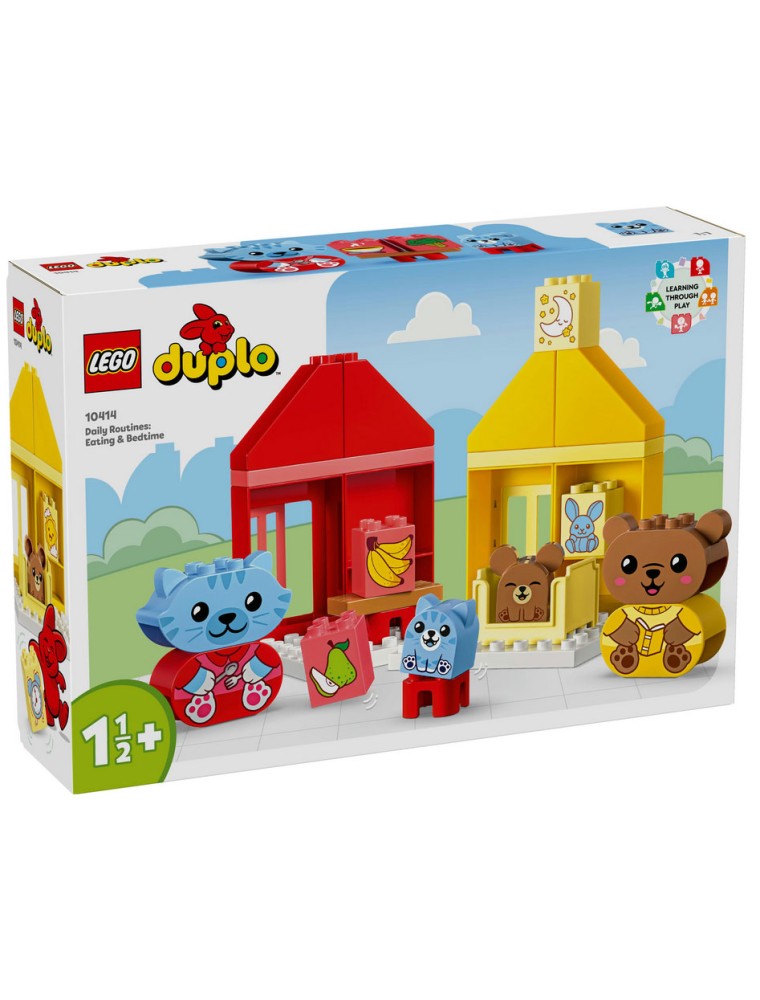 10414 DUPLO MY FIRST ATTIVITA' QUOTIDIANE: MANGIARE E LETTO LEGO - LEGO