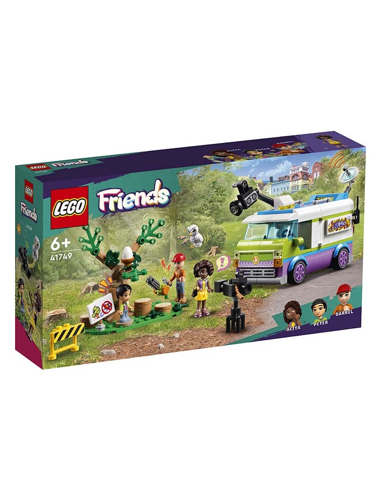 41749 FRIENDS FURGONE DELLA TROUPE TELEVISIVA LEGO - LEGO