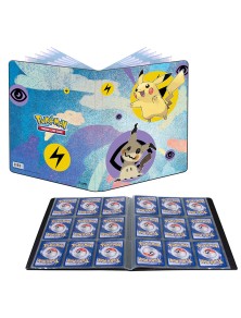 ULTRA PRO ALBUM 9 TASCHE POKEMON PIKACHU E MIMIKYU POKEMON - CARTE DA GIOCO/COLLEZIONE