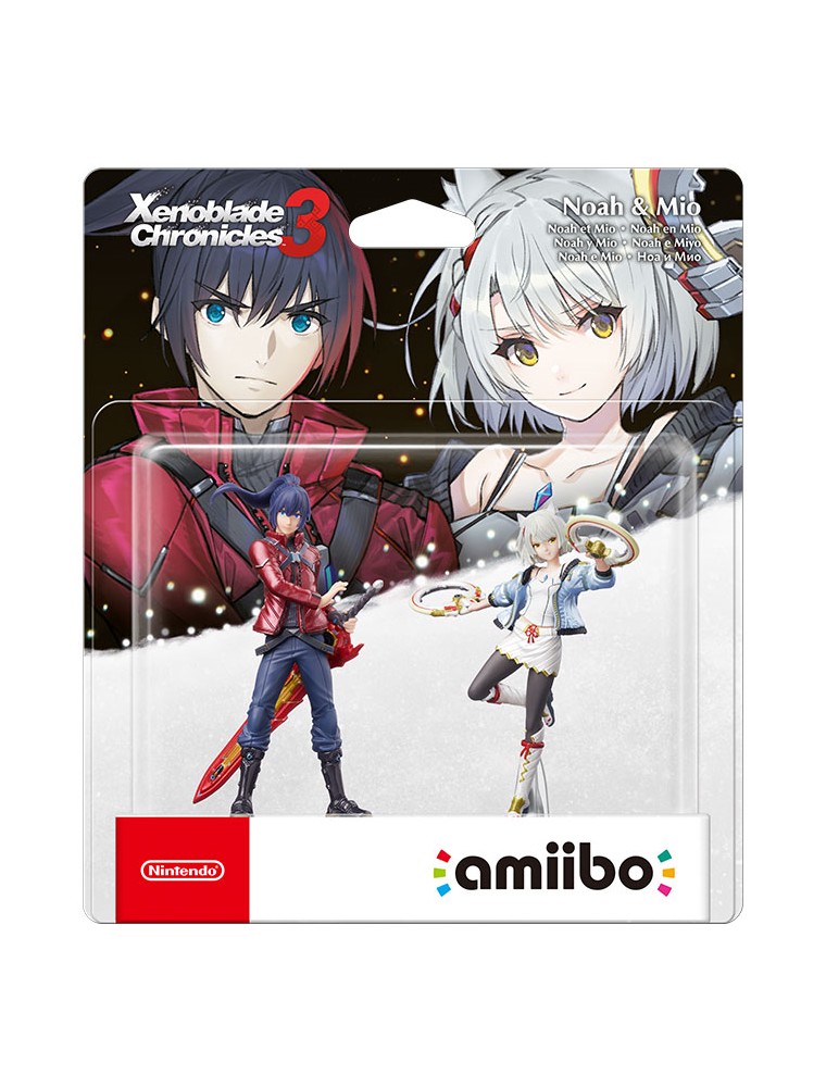 AMIIBO XENOBLADE CHRONICLES 3 NOAH & MIO VIDEOGAMES - TOYS TO LIFE