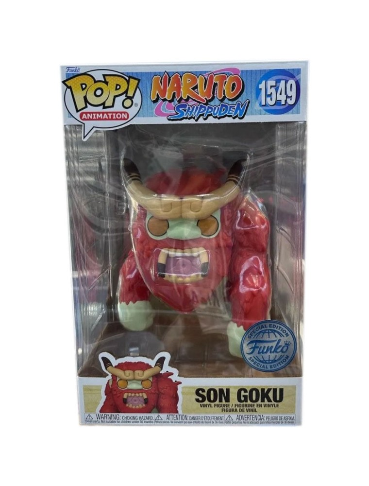 Pop Figura Naruto Shippuden Son Goku Esclusiva 25cm Funko