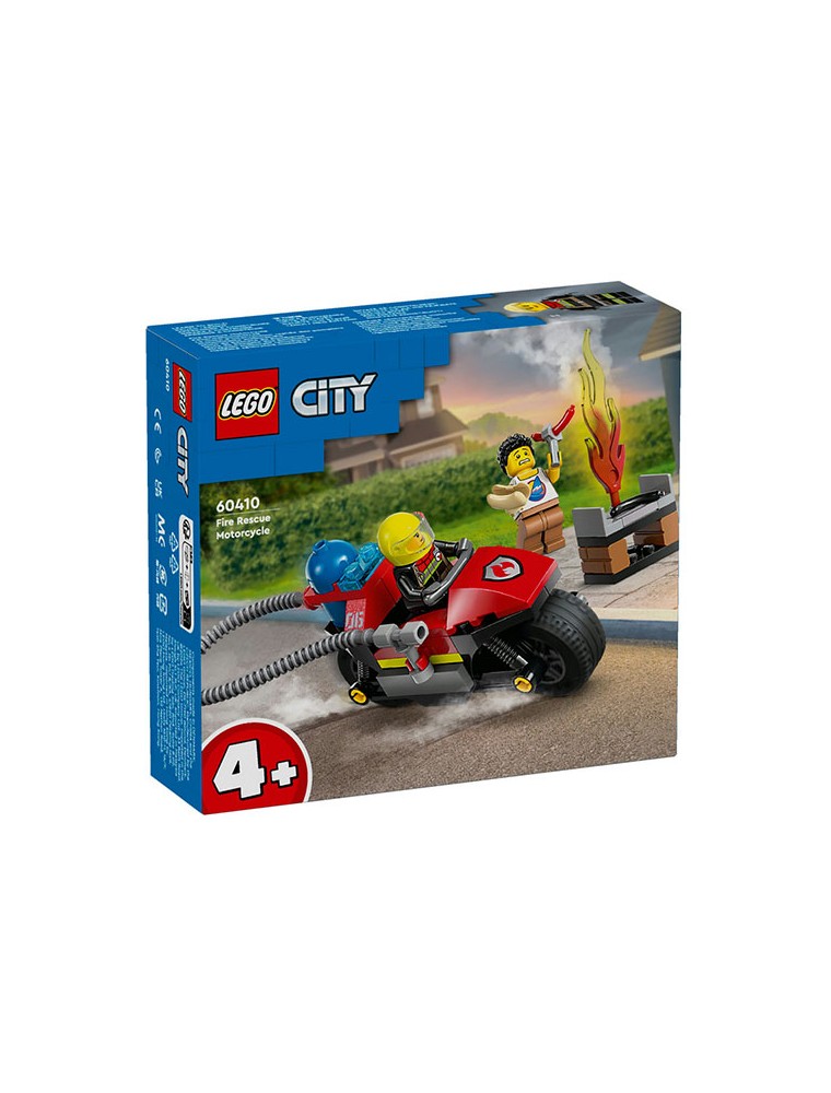 60410 CITY FIRE MOTOCICLETTA DEI POMPIERI LEGO - LEGO