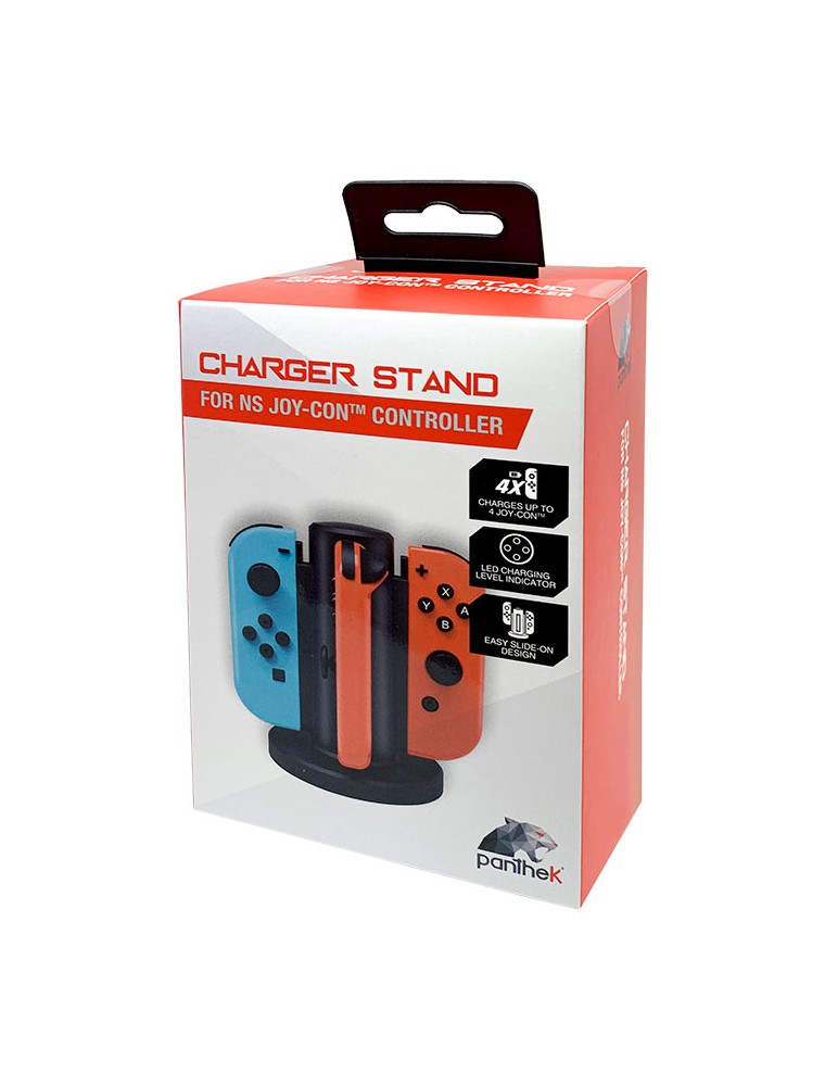 PANTHEK SWITCH STAND RICARICA 4 JOY-CON - ALIMENTATORI/BATTERIE