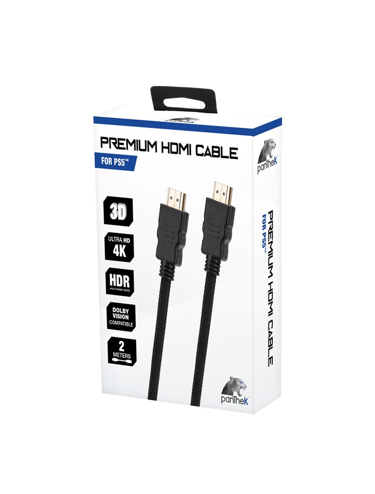 PANTHEK CAVO HDMI NYLON PS5 (2M) - CAVETTERIA