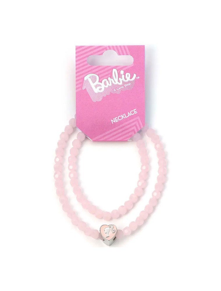 COLLANA BARBIE PERLE ROSA E CUORE BARBIE - ACCESSORI