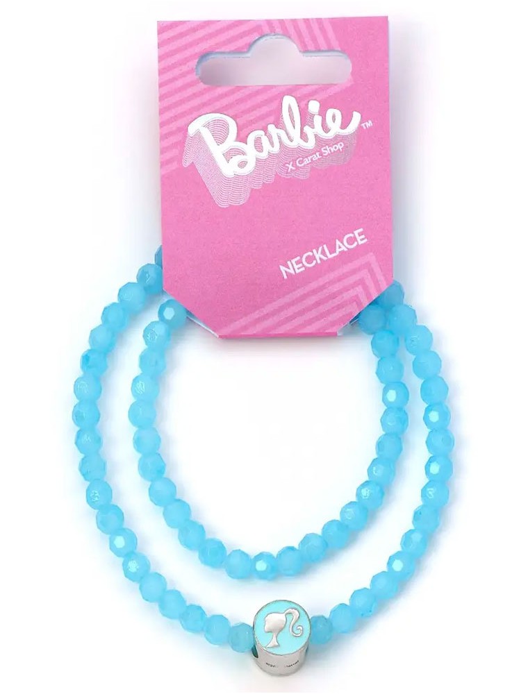 COLLANA BARBIE PERLE BLU E CUORE BARBIE - ACCESSORI