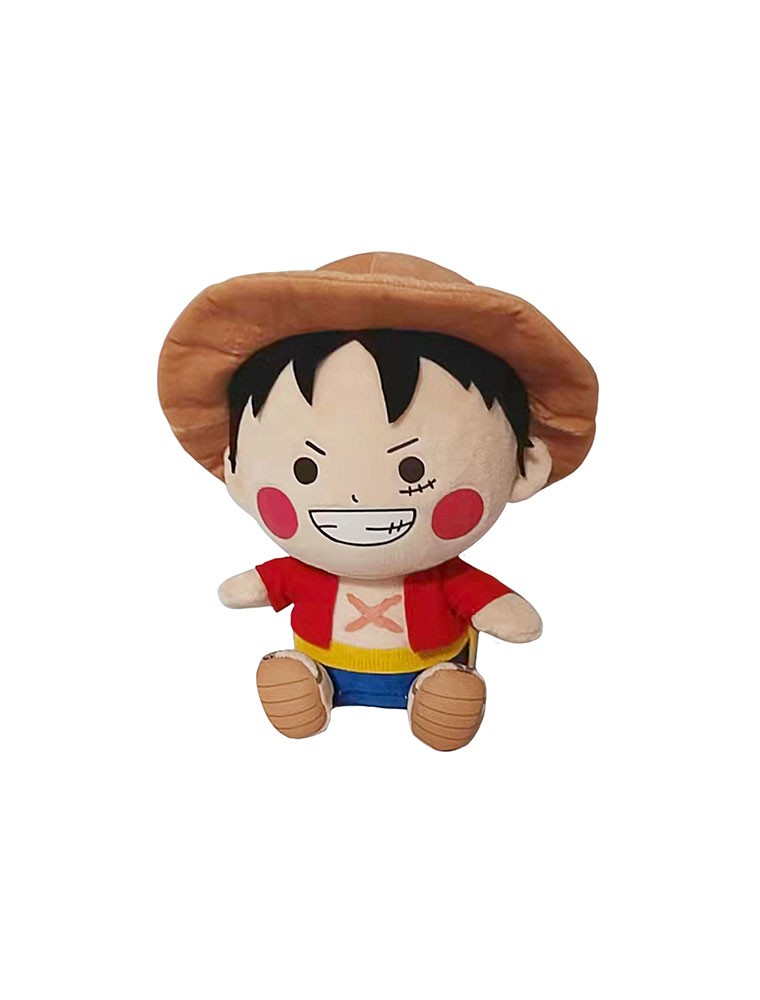 PELUCHE ONE PIECE MONKEY D.LUFFY CHIBI SERIES 25CM ANIME ONE PIECE - PELUCHE