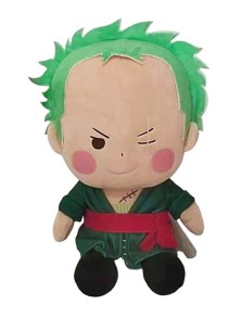 PELUCHE ONE PIECE RORONOA ZORO CHIBI SERIES 25CM ANIME ONE PIECE - PELUCHE