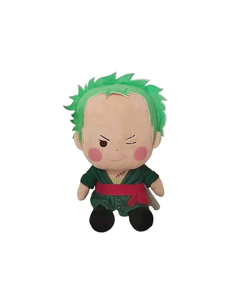 PELUCHE ONE PIECE RORONOA ZORO CHIBI SERIES 25CM ANIME ONE PIECE - PELUCHE