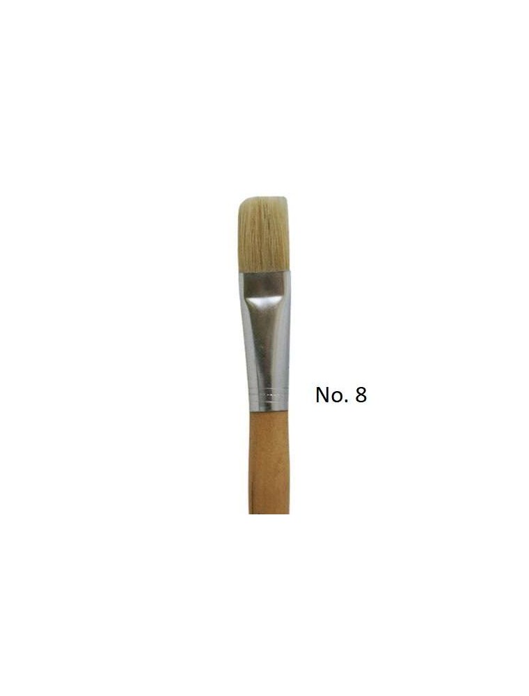 BRUSH FLAT NO.8 Accessori Per Modellismo Vallejo