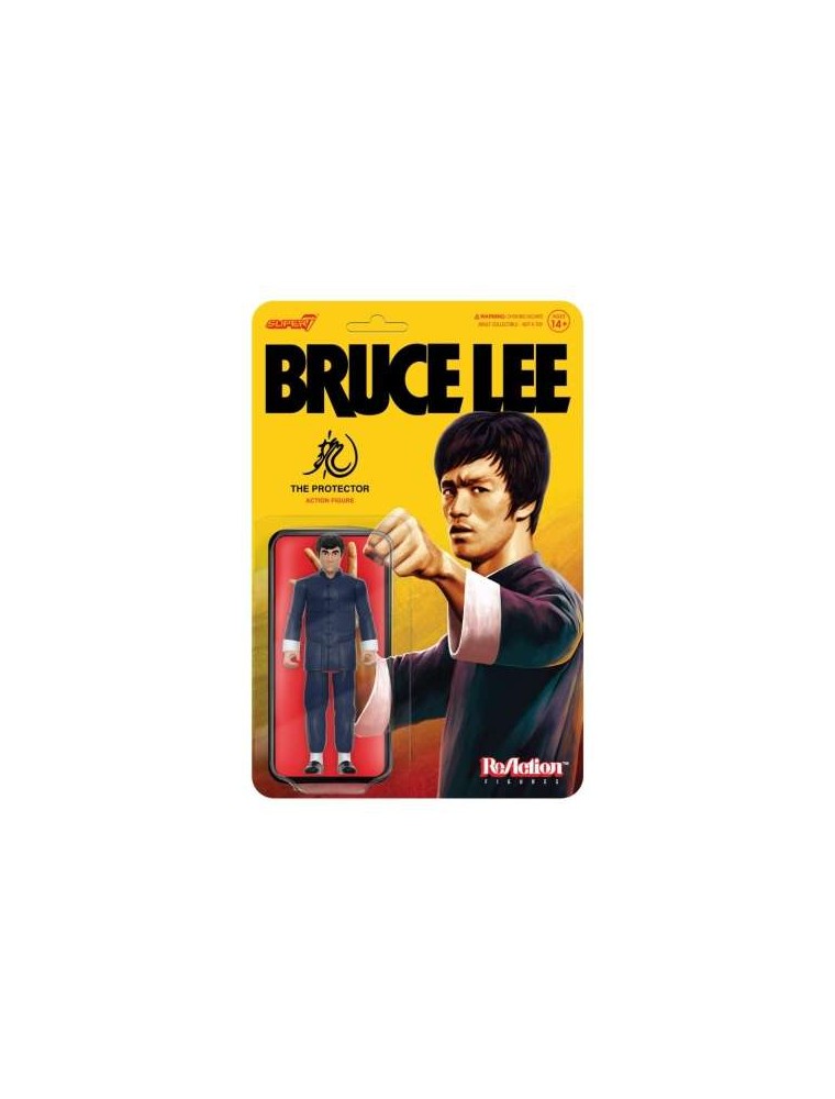 Bruce Lee W1 The Protector Reaction Fig Action Figura Super 7