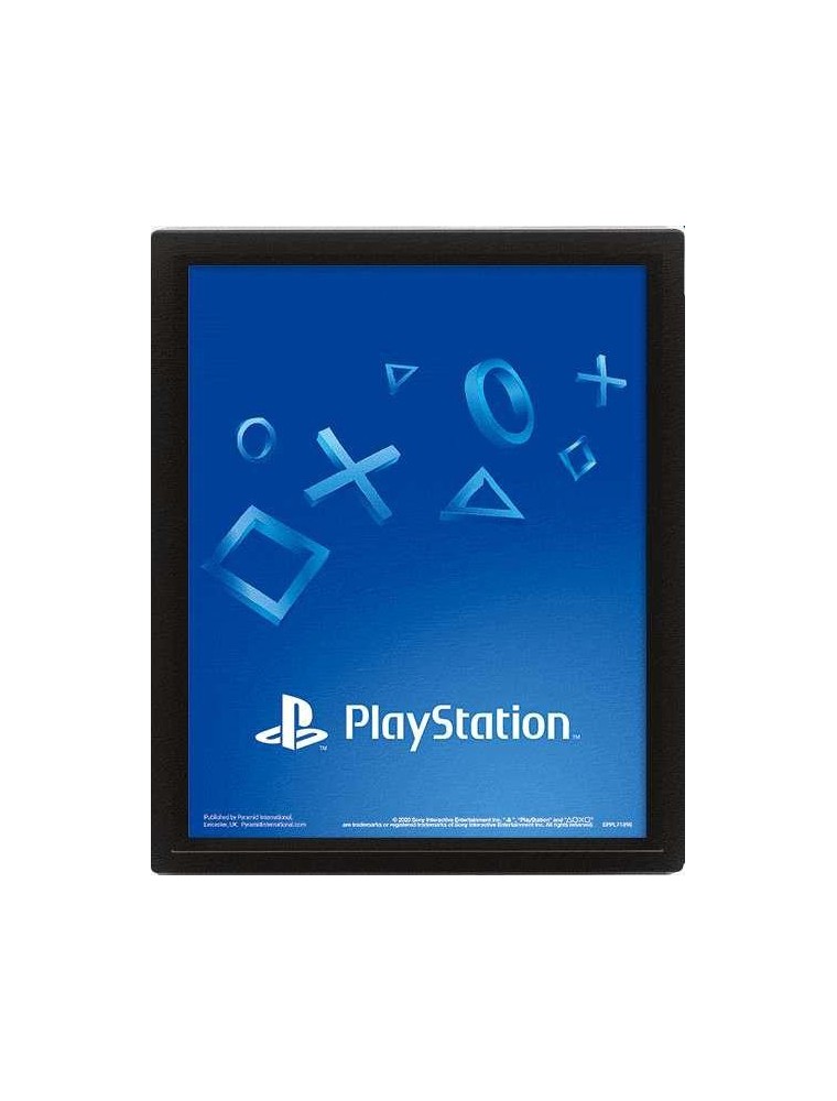 PLAYSTATION-SHAPES POSTER 3D LENTICULAR 3d Poster Pyramid International