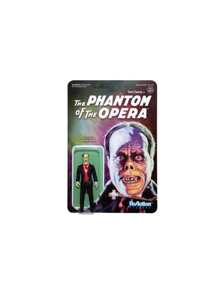 Universal Monsters Phan Opera Reaction F Action Figura Super 7