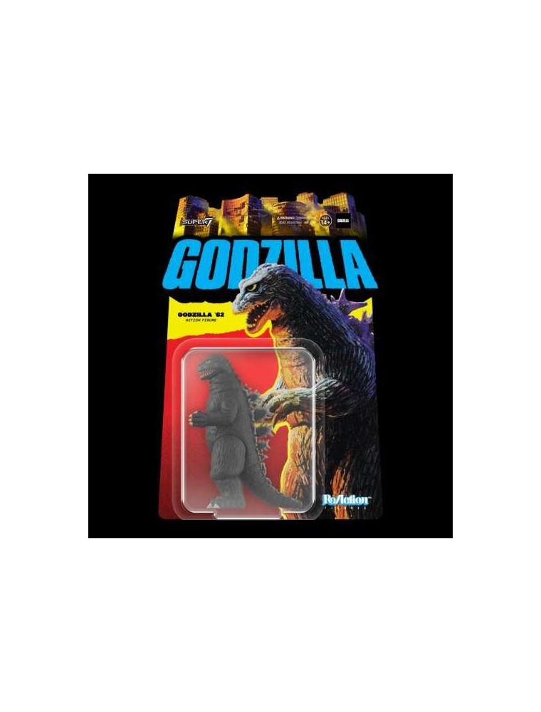 Toho Reaction W2 Godzilla 62 Figura Action Figura Super 7