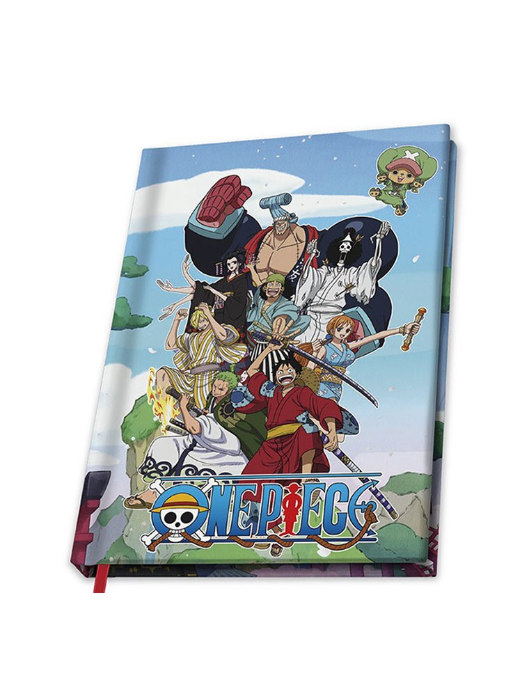 TACCUINO A5 ONE PIECE WANO ANIME ONE PIECE - CANCELLERIA/SCUOLA