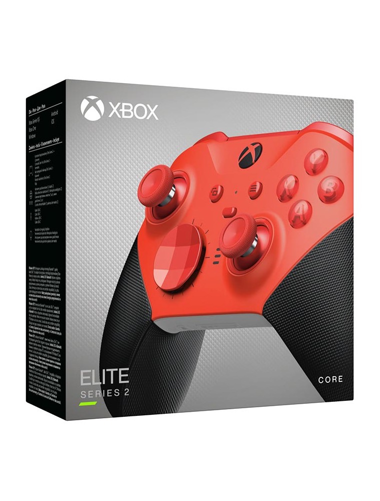 MICROSOFT XBOX CONTROLLER WIRELESS ELITE 2 CORE EDITION RED - JOYPAD