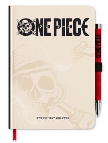 TACCUINO A5 + PENNA PROIETTORE ONE PIECE ANIME ONE PIECE - CANCELLERIA/SCUOLA