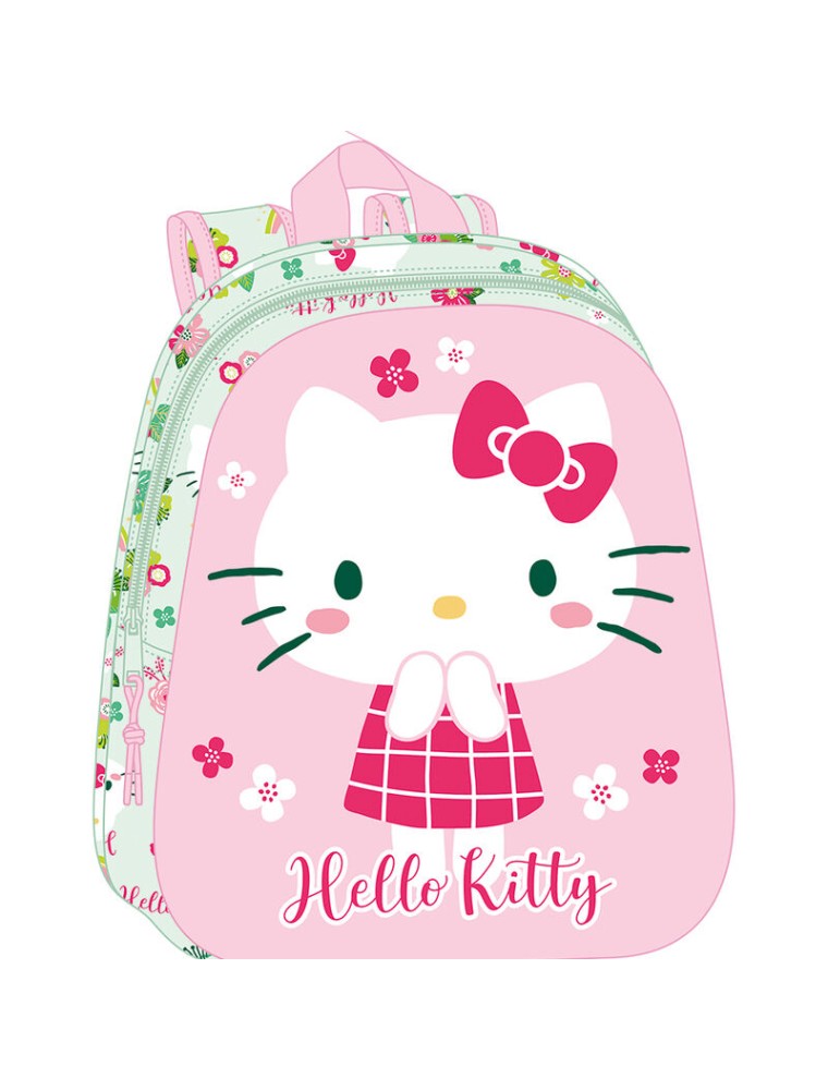 Hello Kitty 3d Zaino 33cm Safta