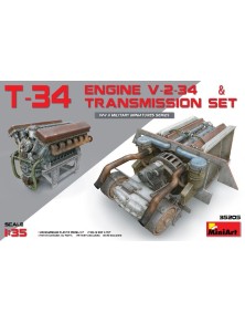 MINIART - 1/35 T-34 ENGINE...