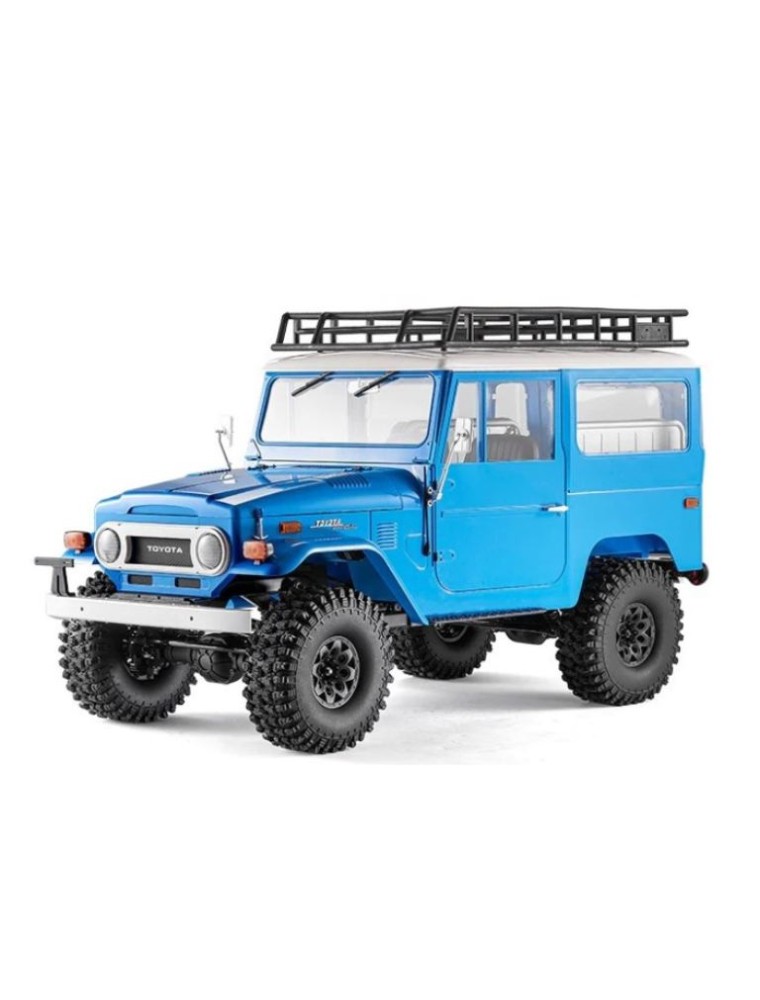 FMS - Toyota Land cruiser FJ40 blu scaler 1/10 Scaler montato con radio