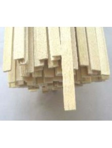 Mantua Model - LISTELLI DI TIGLIO 2x3mm 100pz LUNGHI 1mt