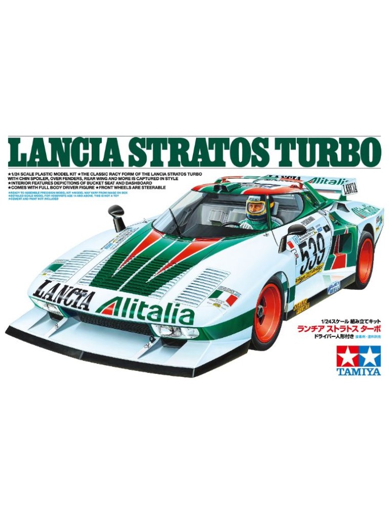 Tamiya - Lancia Stratos Turbo Alitalia 1/24