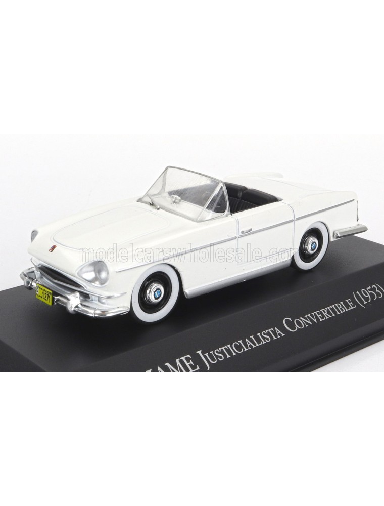 IAME - JIUSTICIALISTA CABRIOLET OPEN 1953 - WHITE