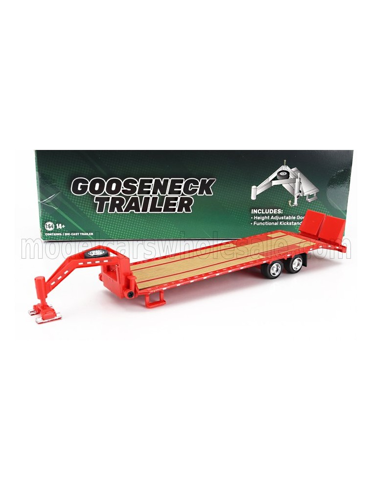 TRAILER - TRAILER PIANALE FOR TRUCK - RIMORCHIO - RED