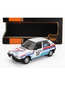 SKODA - FAVORIT 136L N 50 RALLY BOHEMIA 1983 VLADIMIR BERGER - OTTO JAKUBEC - WHITE LIGHT BLUE