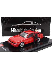 MITSUBISHI - STARION WITH DRIVER FIGURE 1988 - RED